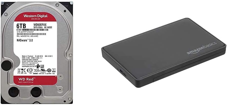 WD Elements Red 6TB Disco Duro Interno NAS 3.5