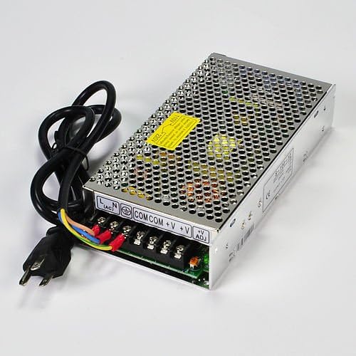 LEDWholesalers Non Waterproof 100 Watt, Led Driver Power Supply 12 Volt DC, 3219-100w