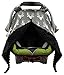 Dear Baby Gear Car Seat Cover for Boys & Girls - Baby Carseat Canopy w/Snap Opening - Infant Seat Cover - Stroller & Nursing Covers - Newborn Carrier Canopy - 40x30 (Antlers on Grey - Black Dot)