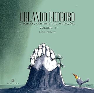 Livro Orlando Pedroso: Charges, cartuns e ilustrações vol. I & II