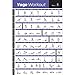 Yoga Pose Exercise Poster Laminated - Premium Instructional Beginner's Chart for Sequences & Flow - 70 Essential Poses - Sanskrit & English Names - Easy, View It & Do It! - Vol 1 20