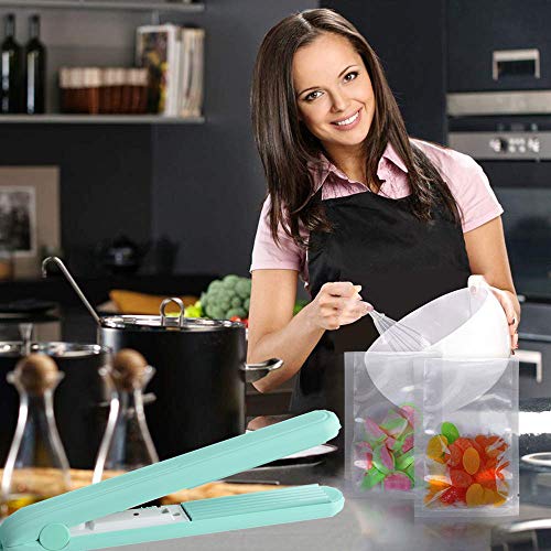 BESTEASY Heat Sealer Handheld, Food Bag Heat Bag Sealer Airtight Food Storage Saver Portable Handheld Pressure Sealing Machine Smart Control Corrugated Suspension Heating Sheet for Airtight Food Bag - Thumbnail 6