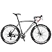 Eurobike Road Bike TSM550 Bike 21 Speed Dual Disc Brake 700C Wheels Road Bicycle (54cm Spoke Wheel)thumb 2