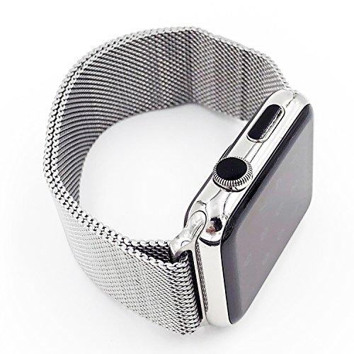 DotCrown Crown dot sticker vinyl cover, set of 8 Gloss Black dots for all Apple Watch plus x2 matching side buttons