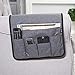 Anti Slip Couch Caddy - Works Where Others Don't, Holds 10lbs w/Hook & Loop Fastener, Easily Holds up to 12