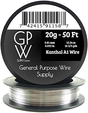GPW Supply - Kanthal 20g 50 ft Electronic Resistance Wire
