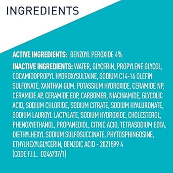 benzoic acid acne cream