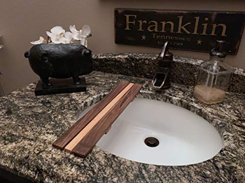Southern Charm Woodworks Sink Tray With Slots For Sink Decoration Made From Reclaimed Assorted Woods Slotted Soap Dish From Amazon Daily Mail