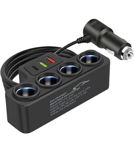 cigarette lighter power cord 12v Amazon.com: 12V Cigarette Lighter Plug with Leads