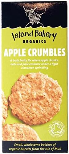 Island Bakery Organics | Apple Crumbles Organic Biscuit | 3 x 125g