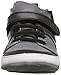 Robeez Boys' High Top Sneaker-Mini Shoez Crib Shoe, Zachary-Black, 12-18 Months M US Infant