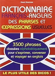 Dictionnaire français-anglais des phrases et expressions usuelles