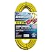 US Wire 74025 12/3 SJTW 3-Wire Grounded Yellow Vinyl Cord with Illuminated Plugs (25-Feet) Bundle (2 Items)