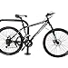 Titanker Bike Chain Lock, 3.3-Feet Security Anti-Theft Bike Lock Chain with Keys Bicycle Chain Lock Bike Locks for Bike, Motorcycle, Bicycle, Door, Gate, Fence, Grill (8mm Thick Chain, Black)