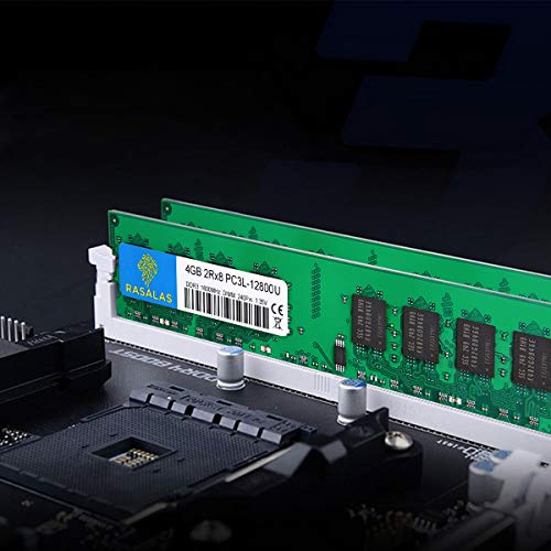 Rasalas PC3L-12800U 8GB Kit (2X 4GB) DDR3 1600 Ram 8GB PC3L 12800 DDR3 8GB 2Rx8 Udimm 1.35V CL11 RAM Geheugen voor… - Image 5