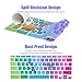 Colorful Keyboard Cover Compatible 2019 2018 ASUS Chromebook C523NA 15.6