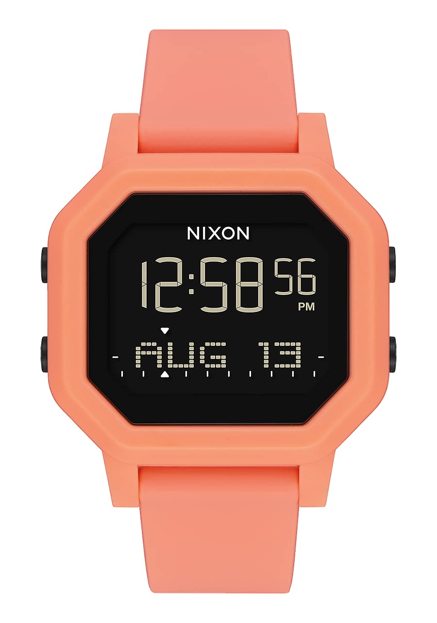 NIXON Siren A1210 Light Tangerine Whizz Wrist Watches
