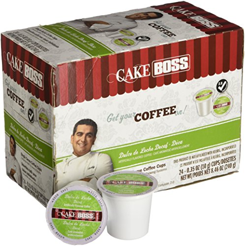 Cake Boss Coffee, Dulce De Leche DECAF, 24 Count
