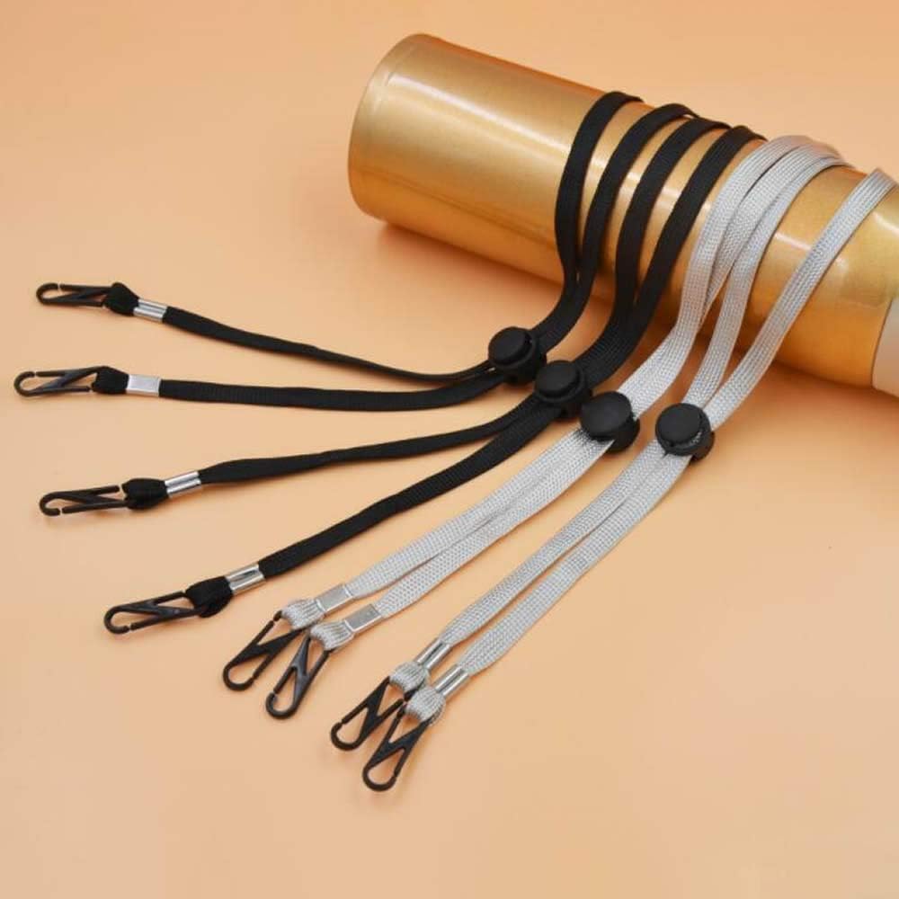 WSERE 20pcs Adjustable Hat Chin Strap Replacement Windproof Removable