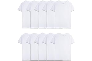 Fruit of the Loom Boys' Eversoft Cotton Undershirts, T Shirts & Tank Tops