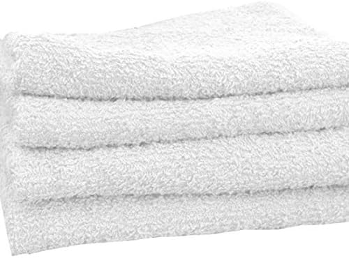 Mirko %100 Cotton Salon Barber Hairdresser Towels Multi Purpose Size 16X27 (1 PIECE(S),White)