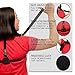 JLR Industry Posture Corrector For Women, Men & Kids – Back Pain Posture Support - Easy Adjustable, Breathable & Comfortable Back Brace Supporter & Underarm Pads & Resistance Band – Improve Back Pain
