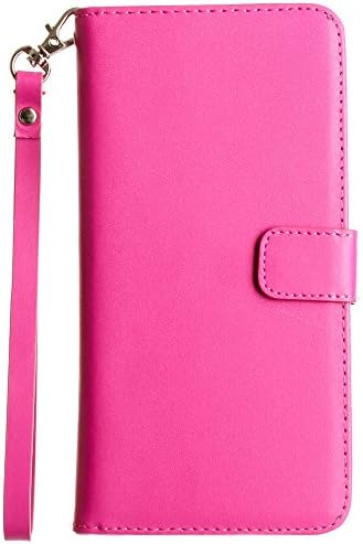 Apple iPhone 7 Plus Limited Edition Multi-Card Wallet Case with Wristlet (Pink)