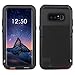 Samsung Galaxy Note 8 case,Feitenn Extreme Hybrid Armor Alloy Aluminum Metal Bumper Soft Rubber Military Heavy Duty Shockproof Hard Case For Samsung Galaxy Galaxy Note 8 (Black)