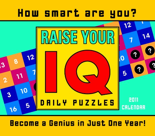 Raise Your IQ 2011 Daily Boxed Calendar (Calendar) by 