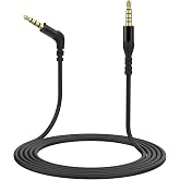 Toeasor 3.5mm TRS to TRRRS Audio Cable Replacement Headphone Aux Cord Compatible with SteelSeries Arctis Nova Pro, Nova 7, Nova 7X, Nova 1, Nova 1P, Nova 1X Headset