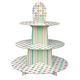 Cardboard Pastel Baby Shower Cupcake Stand