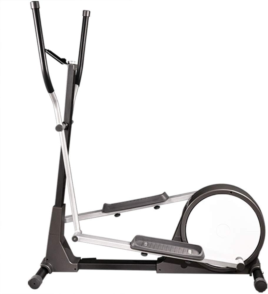 YAMMY 3 In 1 Indoor Elliptical Cross Trainer, Mute Cardio Home Office Fitness Workout Machine Suitable for All Ages Max User Weight 120 Kg