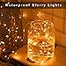 Led Curtain String Lights, Window Fairy Lights for Bedroom with Remote String Lights for Wedding Party Home Garden Outdoor Indoor