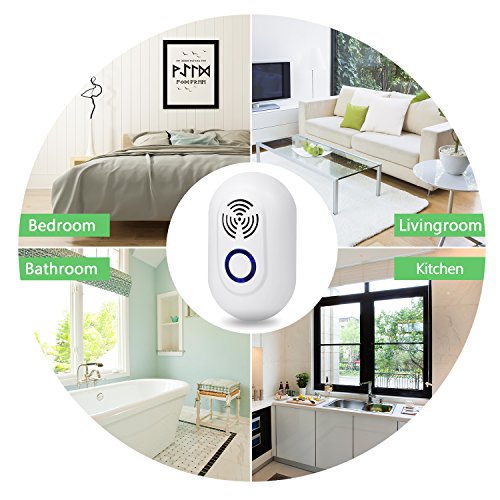 Benewell Pest Control Ultrasonic Repeller Set of 2, Eco-friendly Plug in Indoor Repellent for Mosquitoes, Mice, Ants, Rats, Roaches, Spiders, Bugs, Flies, Rodents - Human & Pet Safe Pest Warrior - Thumbnail 6
