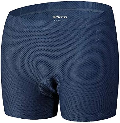 Women's 3D Padded Cycling Underwear Shorts - Bike Undershorts Bicycle MTB Underpants with Mesh, Breathable, Lightweight