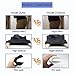 NINGMI Women Butt Lifter Padded Control Panties Hip Enhancer Underwear Shapewear, Black, Medium