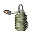 CAMPSNAIL Emergency Survival Kit Grenade - 20 Accessories First Aid Kit Survival Wrapped in 550 lb Paracord Survival Grenade for Emergencies (Army Green)
