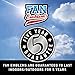 Fan Emblems Mystery Machine Logo Car Decal - Automotive Domed Classic Scooby-Doo