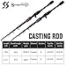 Sougayilang Fishing Rod, 24-Ton Carbon Fiber Telescopic Fishing Pole, Spinning & Casting Rod Designed for Bass, for Fresh & Saltwater