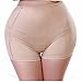 Hot Womens Butt Lifter Boy Shorts Shapewear Butt Enhancer Control Panties (M, Beige)