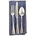 DII Solid Napkin Set Collection, 20x20, Denim, 6 Piece
