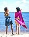 Lahtak Towels: Beach, Sport & Travel. Microfiber Ultralight, Quick Dry, Soft, Antibacterial for Pool, Yoga, Gym, Camping (T Navy Blue)