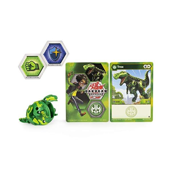 Bakugan-Season-2-Armored-Alliance-Core-Collectible-Action-Figure-and-Trading-Card-Styles-Vary BAKUGAN Fused Dragonoid x Tretorous, 5-cm Tall Armored Alliance Collectible Action Figure and Trading Card