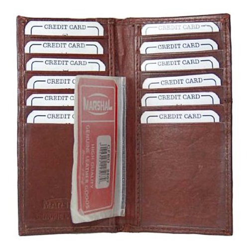 Bi-fold Soft Leather Credit Card Holder Marshal #2507CF