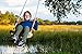 Swurfer Tree Swing, Swing Sets for Backyard, Outdoor Swing - Swingset Outdoor for Kids, Easy Installation, Maple Wood Swing, Heavy Duty Braided Rope, Weather Resistant, Up to 150lbs, Age 4 and Up