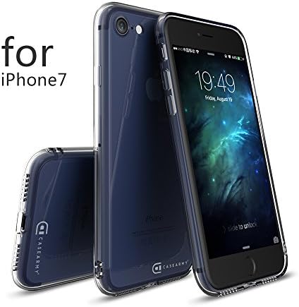 Apple iPhone 7 (2016) Clear Case, Case Army Scratch-Resistant Slim Case Soft TPU for Apple iPhone 7 [4.7] Soft Sides TPU Bumper Silicone Rubber Cover (Limited (iPhone 7 Clear)