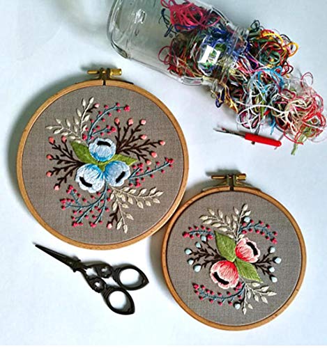 image for Louise Maelys Embroidery Starter Kit Full Range of Stamped Cross Stitc