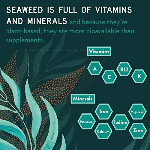 Blue Evolution, Organic Seaweed Popcorn, Fresh Popped Popcorn Snack