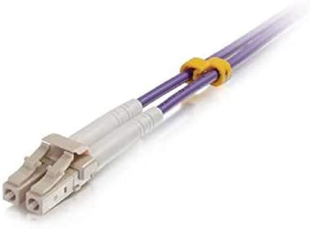 C2G 1m LC/LC OM4 LSZH Fibre Patch - Purple - Patch cable - LC multi-mode (M) to LC multi-mode (M) - 1 m - fibre optic - 50/125 micron - OM4 - purple