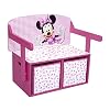 Disney - Cassapanca portagiochi Minnie Mouse convertibile in scrivania